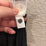 Gap  Womens Black Button‎ Down Drawstring Waist Short Sleeve Romper Jumpsuit L Photo 11