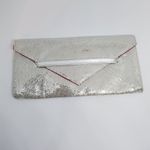 Victoria's Secret  Silver Sparkly Clutch Photo 3
