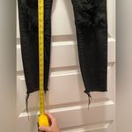 Windsor  Black Denim Jeans Distressed Crop 3 High Rise Waist Photo 9