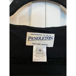 Pendleton  black vintage silk long sleeve top
M Photo 3