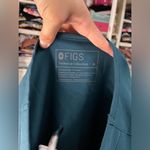 FIGS  Dark Green Scrub Top Photo 4