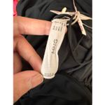 Black Ruched Bodycon Mini Dress Halter Neck Tie Back Stretchy Party Dress Size L Size L Photo 4