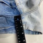 PacSun Mom Denim Shorts Two-Toned 2.5”Inseam Cuffed Hem Size 24 Blue Photo 5