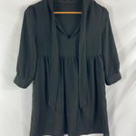 Anthropologie Pins and Needles  Tie Neck Tunic Size Small Photo 0