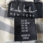 Nicole Miller Zebra Print High Rise Belted Pants 30” Inseam Size M Photo 3