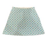 ZARA  Trafaluc Blue Patterned Mini Skirt Photo 0