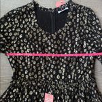 NEW Ivy City Sammy Dress in Black & Gold XL Photo 7