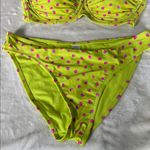 Wild Fable Bright Yellow Top with Pink Strawberry Print Photo 1