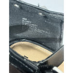 Spirit Womans  Romy Size 8 M Black Strappy Studs Open Toe Espadrille Sandals Photo 6