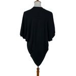 ZARA  Tunic Dress Small Black Short‎ Sleeve Oversized Casual Modern Photo 5