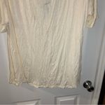Heart & Hips NWT  Ivory/Cream Short Sleeve Blouse L Photo 4