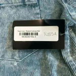 Peach Love California Peach Love Acid Wash Corduroy Shacket Shirt Jacket Cotton Relaxed Fit Size S Photo 5