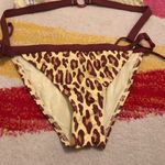 Rampage  yellow leopard print bikini mismatched Photo 4
