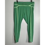 Nike  Pro Mid-Rise 7/8 Training Leggings XL Green NEW Workout Gym Running Train Photo 1