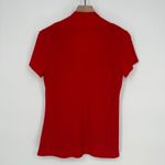 Liz McCoy Red Black Tank Top Cardigan Short Sleeve Size M Size M Photo 4