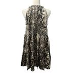 Hayden NWT Los Angeles Leopard Snake Animal Print Sleeveless Baby Doll Dress S Photo 5