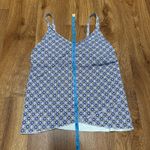 Lands' End Womens Purple Micro Print Tankini Swim Top Wrap Style Size XS 2-4 Photo 6