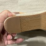 Kate Spade 𝅺 mennie Tan Wedge Sandals Size 7 Photo 4