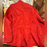 Barbour  Cavalry Polarquilt Quilted Jacket in RED Photo 4