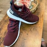 Adidas  Lite Racer Adapt Men's Shadow Red Burgundy White Sneaker Shoes Size 10 Photo 6