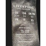 Liverpool NWT LA Plaid Red Black Pencil Skirt Womens Size 20w Photo 8