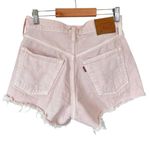 Levi's Levi’s Pink 501 Button Fly Denim Shorts‎ Photo 1
