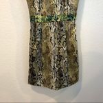 Naven Python Snake Print Cocktail Dress Sweetheart Photo 3