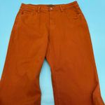 Judy Blue  Women’s Garment Dyed  Rust Jeans Wide Leg High Rise 18Wx30” Plus Size Photo 2