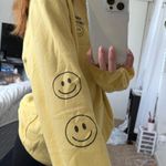 Tilly's Yellow Tilly’s Smilely Face Hoodie Photo 1