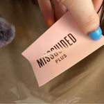 Missguided  | Brown Puff Sleeve Long Sleeve Blouse Size 20 NWT Photo 4