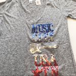 Salt Creek Nashville TN Sequin Graphic Tee Size L Photo 3