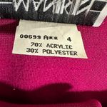 Vintage Manikin Fusia Double Breasted Crewneck Blazer Size 4 Red Size M Photo 2