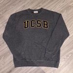 Know Wear UCSB Gray With Yellow Vintage Crewneck Sweatshirt Size L Photo 0