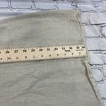 Blu Orchid Italian Linen Dress Tunic cap sleeve cream size Medium Photo 13