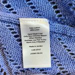 Talbots Petite XL Chevron Knit Periwinkle Top Photo 6