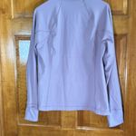 Athleta Women’s Whittier Peak Blush 1/4 Zip W/Thumb hols and Zip Pockets SZ XL Photo 4