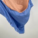 POLO RALPH LAUREN Swimsuit Size Small NEW SAMPLE Ribbed Stripe Blue Open Back Photo 12