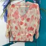 Haute Hippie  Rose 100% Silk Blouse Size Small Photo 6