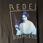 Disney Rebel Princess Black and Blue T Shirt Photo 2