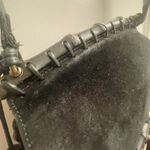 Gucci velvet Black Nouveau Fringe Crossbody Bag Photo 2