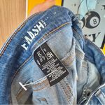 REWASH  High Rise Blue Distressed Mom Jeans - Size 5 Photo 6