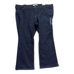 Sonoma NWT Womens Darkest Rinse Straight Leg Jeans - 30W Photo 2