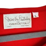 Diane Von Furstenberg  For Camicetta Red T-Shirt Large Photo 3