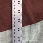 Free People  Cross Of Sunlight Brown Linen Cut Out Dress Size L Photo 8