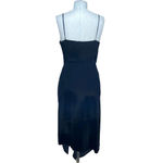 Ramy Brook  Juliana Dress‎ Black Velvet Ruffle Size 4 Photo 8