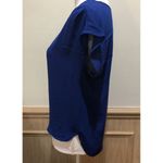 One Clothing ~ Cap Sleeve Blouse ~ Size Small ~ Blue Photo 3