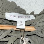 Blu Pepper NEW with Tags‎  tiered ruffled mini dress women’s size small Photo 3