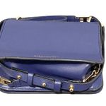 BCBGMAXAZRIA ❤︎ Jewel Tone Leather + Chain Crossbody Mini Handbag ❤︎ Cobalt Blue Photo 2