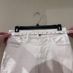Madewell  90’s Straight Crop White Jeans Size 28 Photo 9