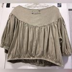 Free People No Good Alone Tee size Medium in Willow Green Photo 5